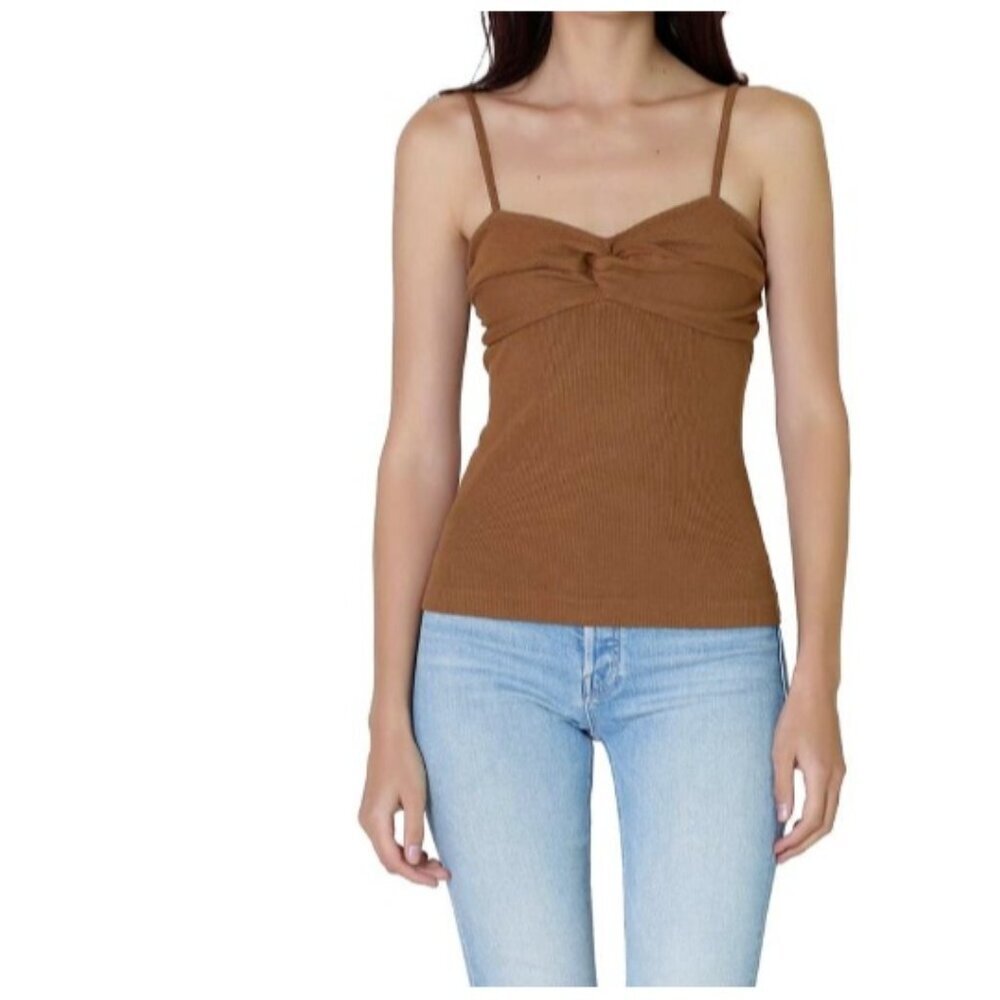Citizens of Humanity Emi Twist Cami Tank Malt Ball ( M )